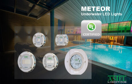 ul certified pool led lights meteor
